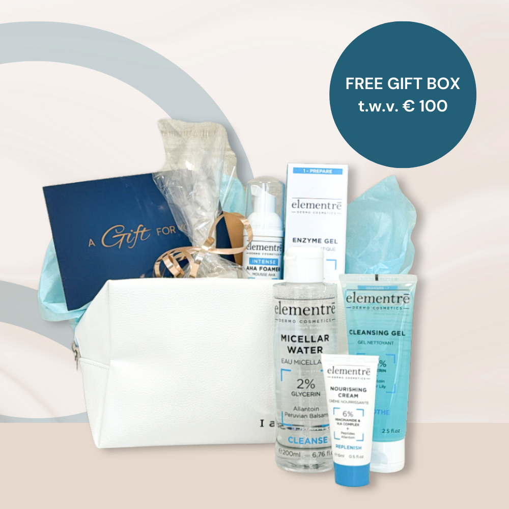 Moederdag beauty cadeaubon + gratis elementrē Luxurious giftbox