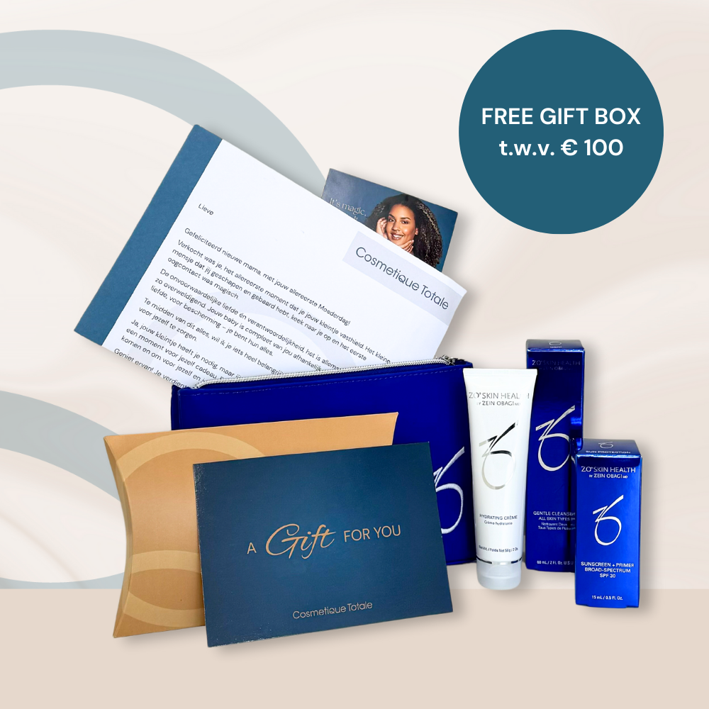 Moederdag beauty cadeaubon + gratis ZO Skin Health Deluxe giftbox
