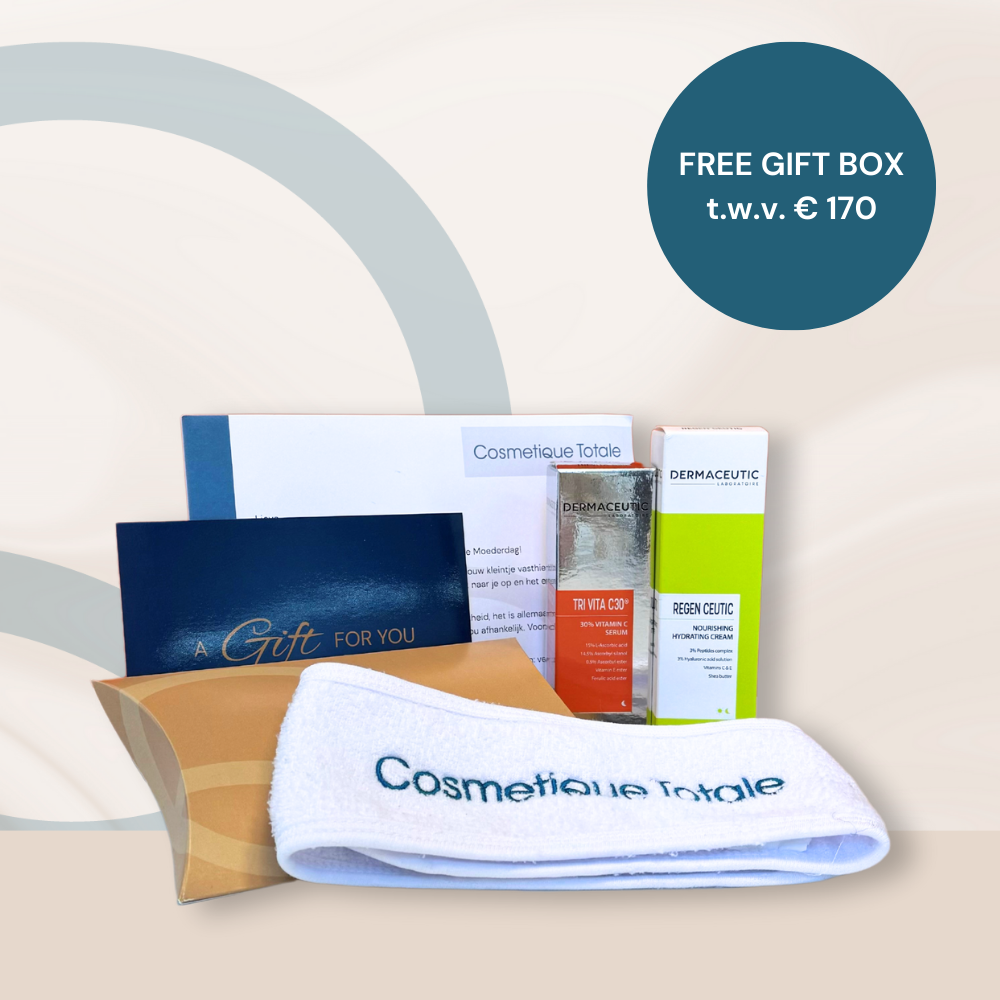 Moederdag beauty cadeaubon + gratis Dermaceutic giftbox
