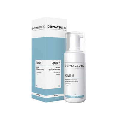 Dermaceutic Foamer 15 verpakking en product afbeelding